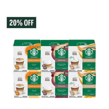 Kit Lattes Starbucks® by NESCAFÉ® Dolce Gusto® - 60 cápsulas - 20% OFF