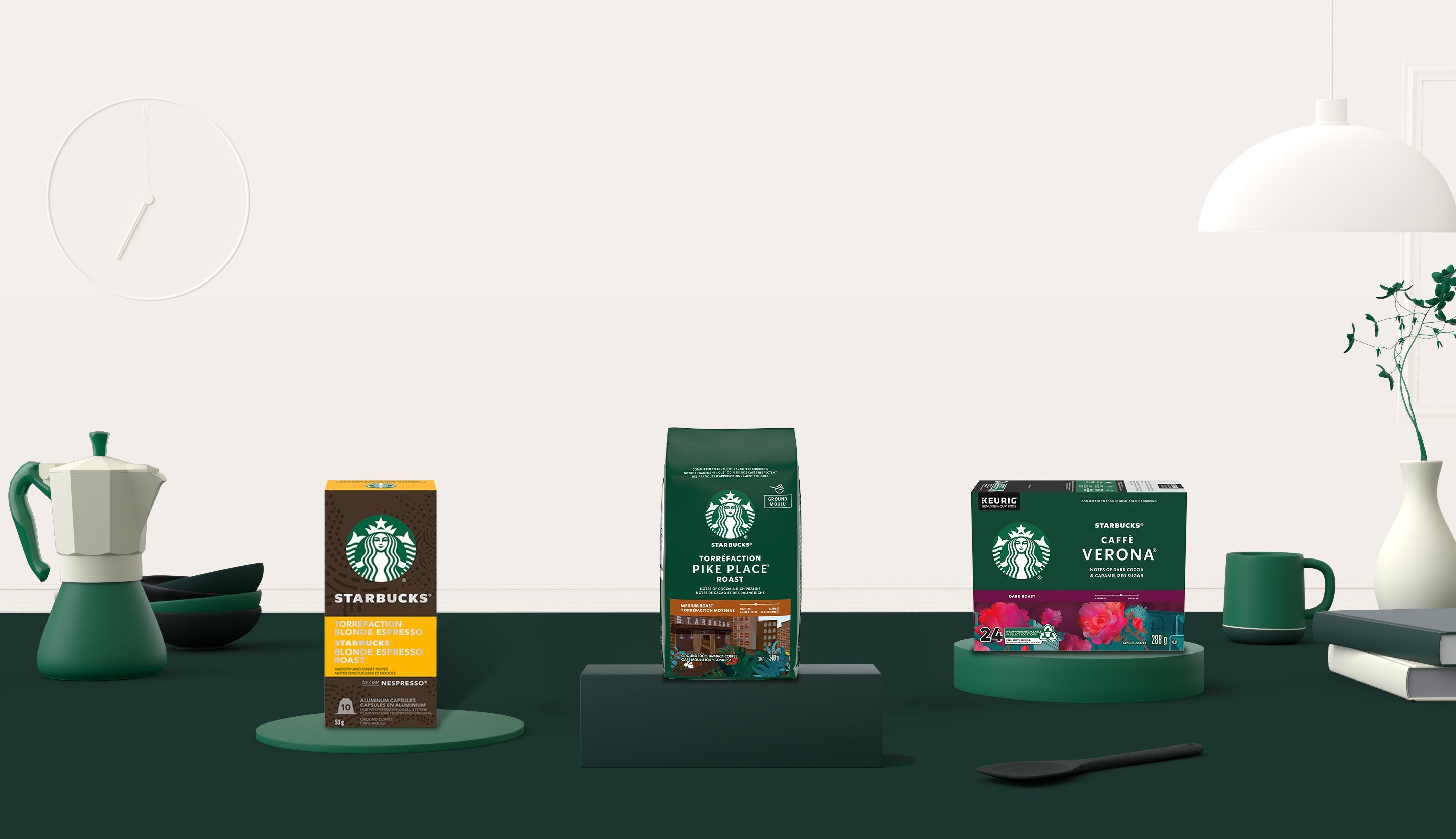 Starbucks® coffee at home