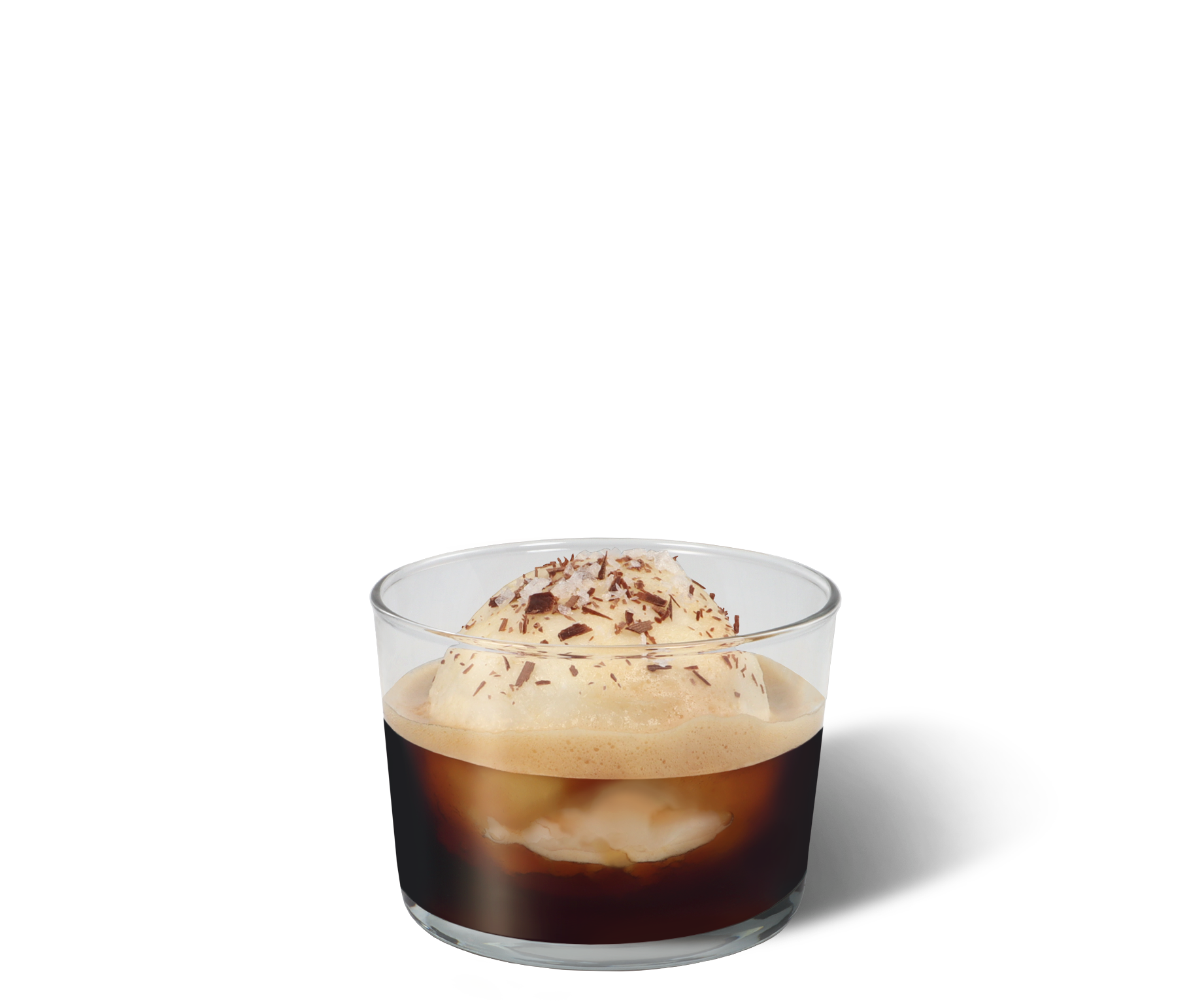 tasse de café d'affogato