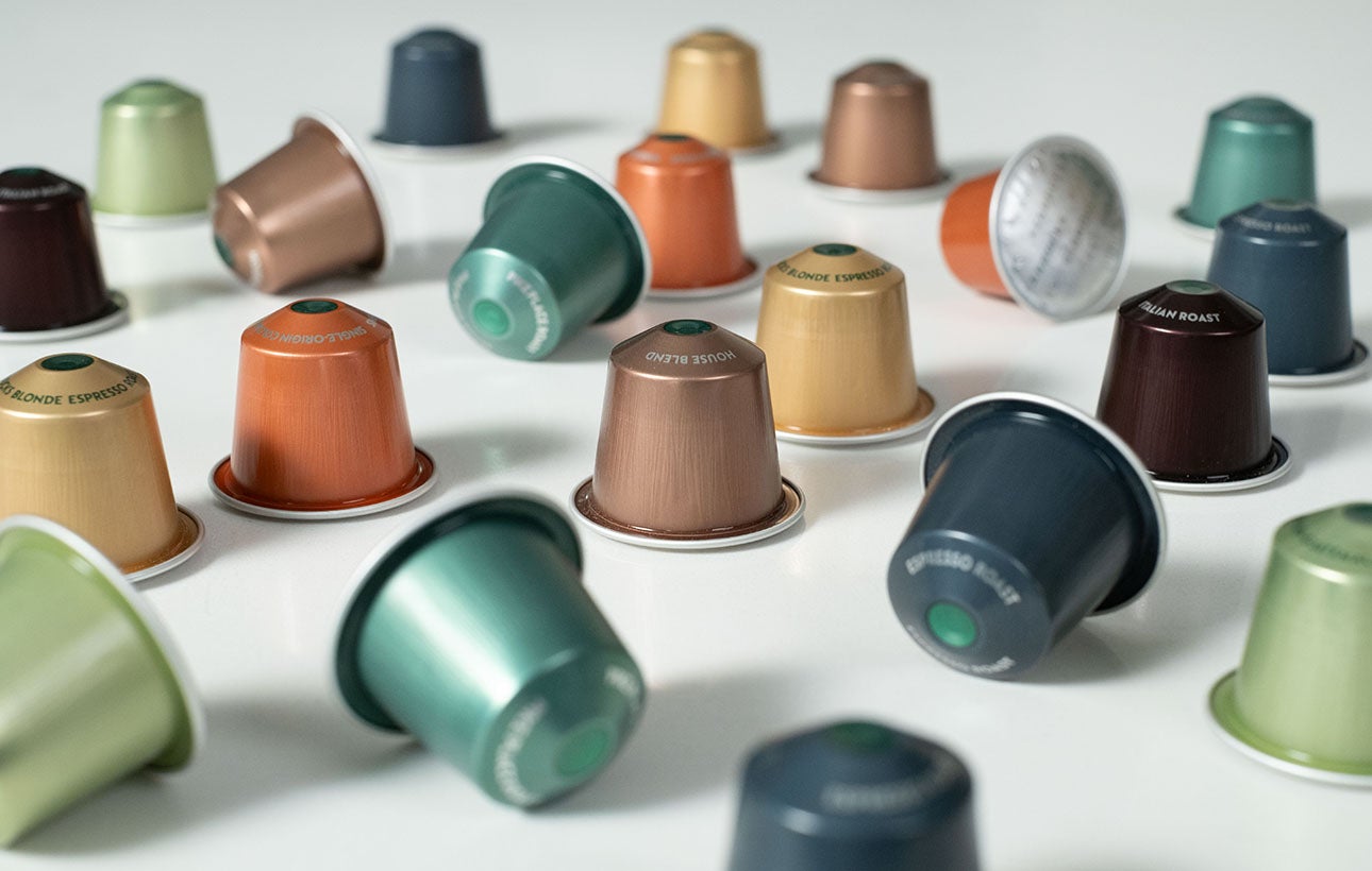 different Nespresso capsules