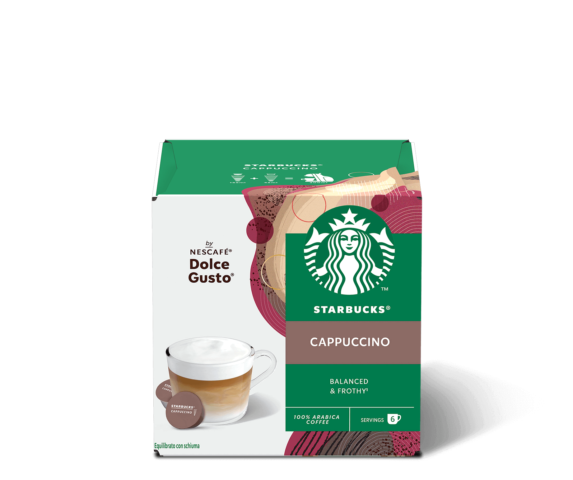 Starbucks® Cappuccino by Nescafe® Dolce Gusto®