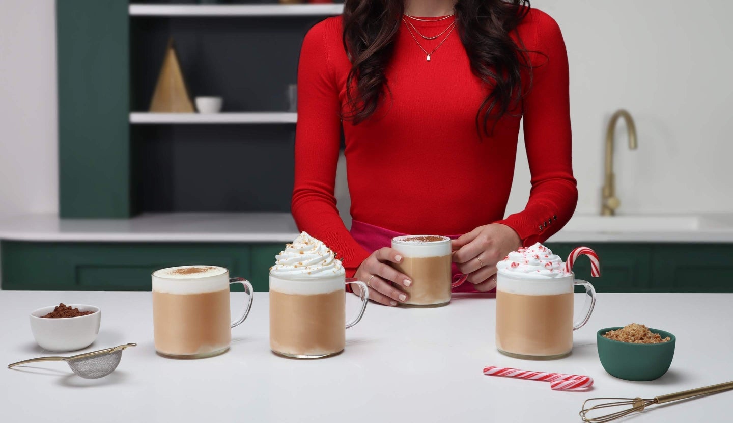 Add Joy to your Toffee Nut Latte