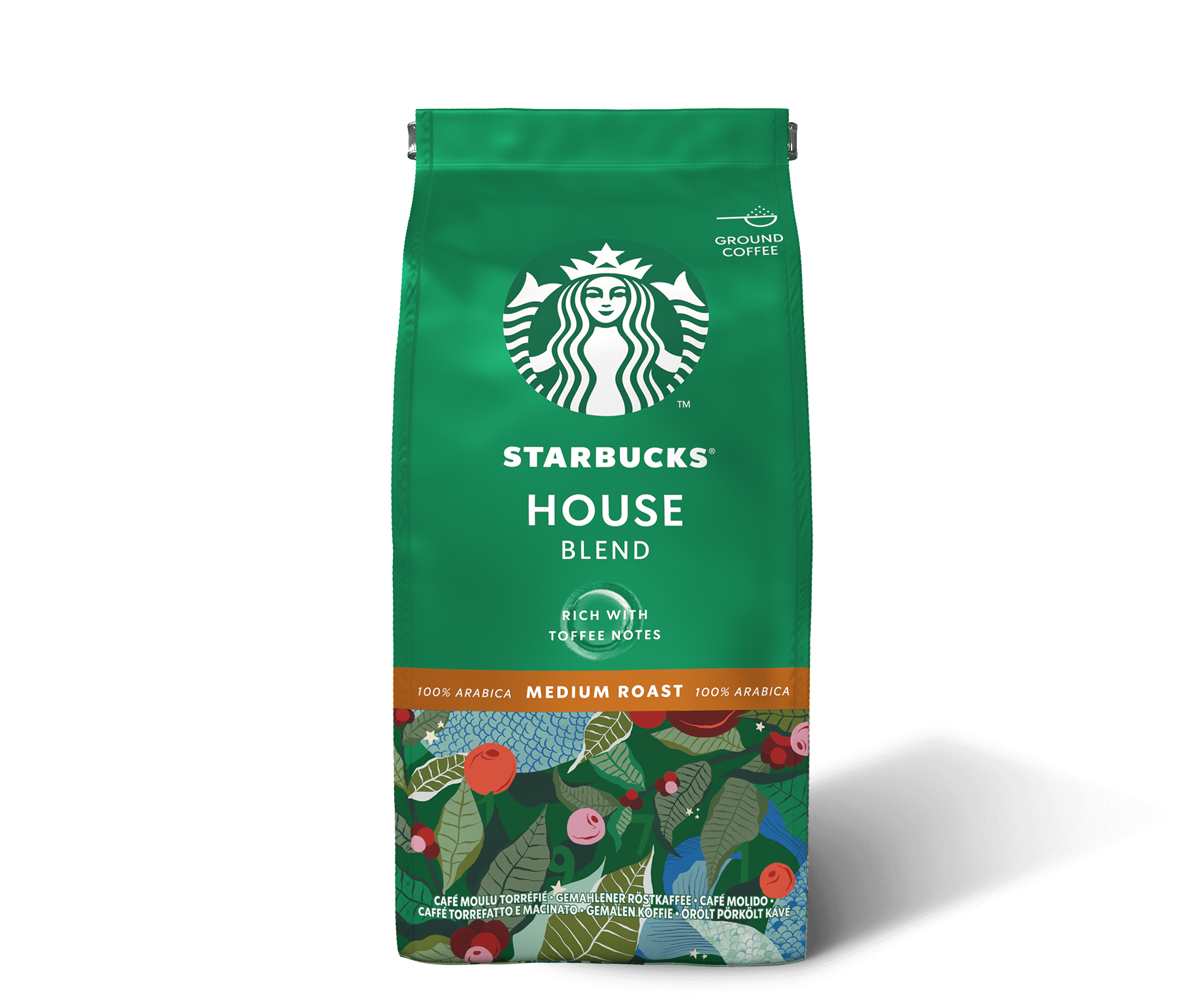 Starbucks House Blend Roast Ground Coffee Starbucks At Home