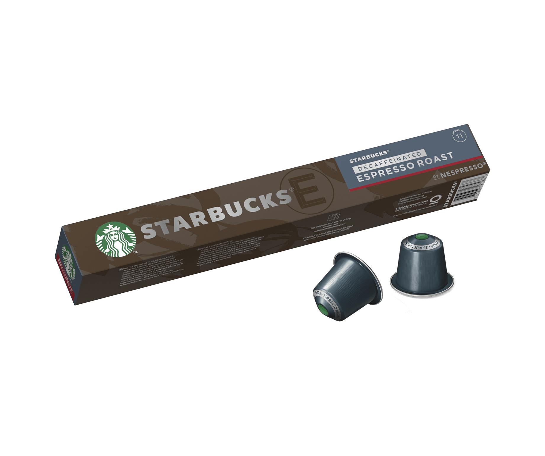 Starbucks Decaf Espresso Roast by Nespresso® Starbucks® At Home