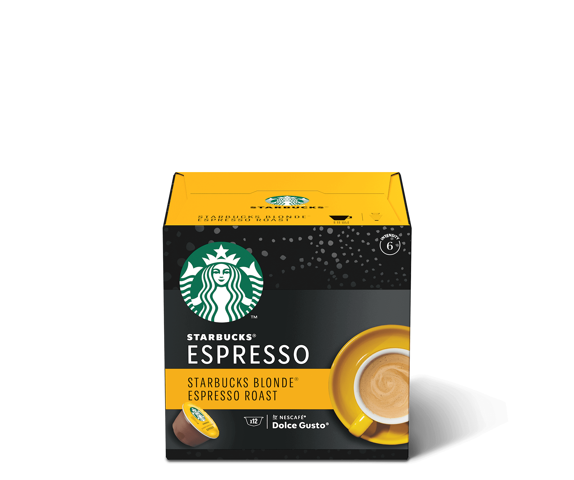 Latte Vanilla Starbucks®, 12 cápsulas compatibles Dolce Gusto