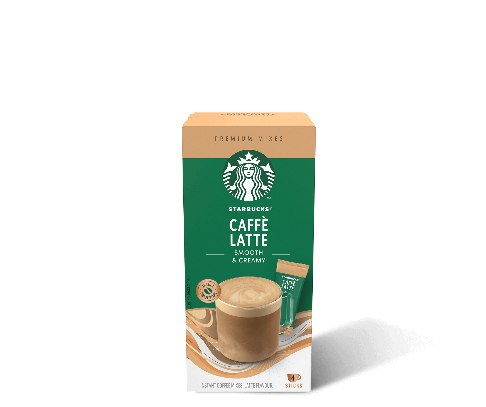 Starbucks® Caffè Latte Premium Instant Coffee package