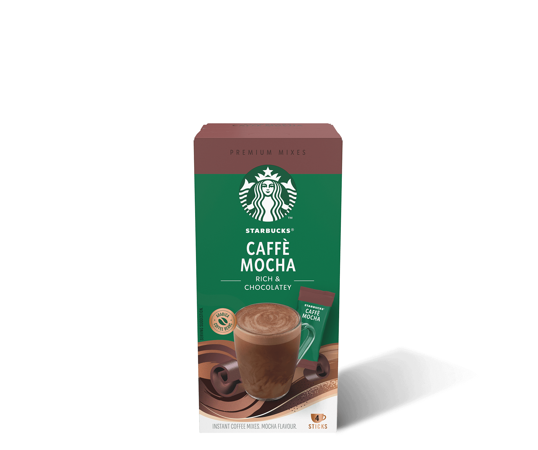 Starbucks® Caffè Mocha Premium Instant Coffee package