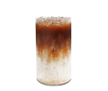 Ľadová káva s kokosovým mliekom